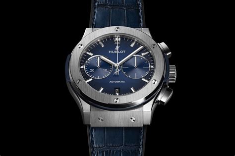 hublot classic fusion chronograph titanium